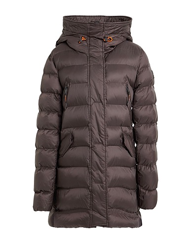 DEKKER Shell  jacket Chocolate brown 100% Polyamide