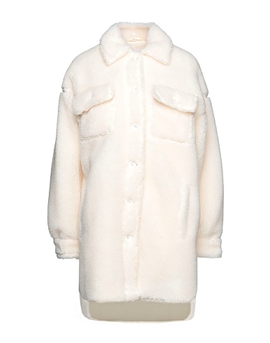 STAND STUDIO Teddy Coat Avorio 60% Poliestere, 20% Lana, 20% Acrilico