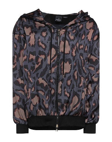 PINKO UNIQUENESS Bomber Midnight blue 100% Polyester, Cotton, Elastane