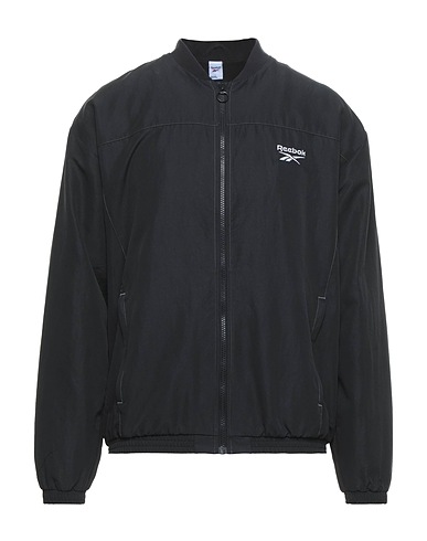 REEBOK Cazadora Negro 100% Poliéster reciclado