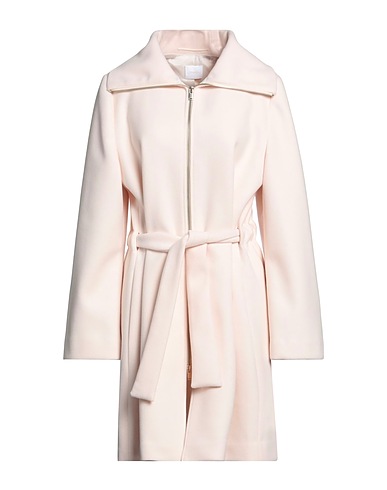 MERCI ITALIA Cappotto Rosa chiaro 90% Poliestere, 10% Viscosa