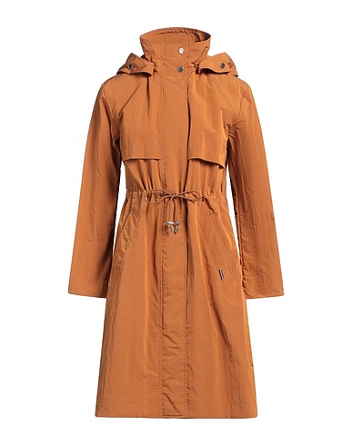 WOOLRICH Full-length jacket Camel 60% Polyamide, 40% Polyester