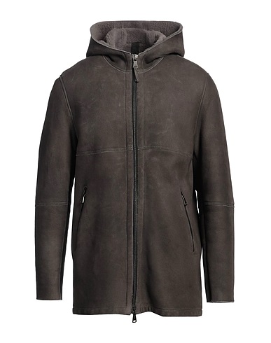 GARRETT Coat Lead Soft Leather