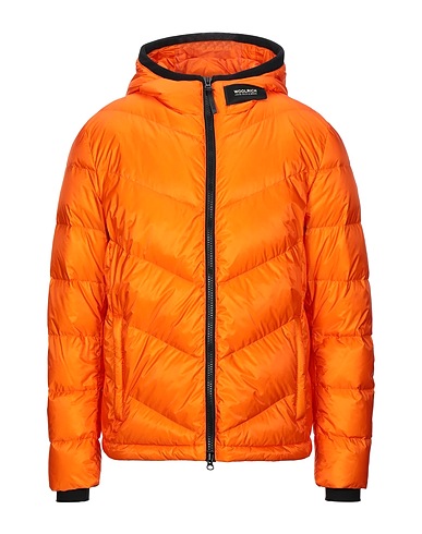 WOOLRICH Shell  jacket Orange 100% Polyamide