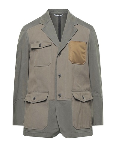 VALENTINO GARAVANI Blazer Light green 100% Cotton, Polyamide