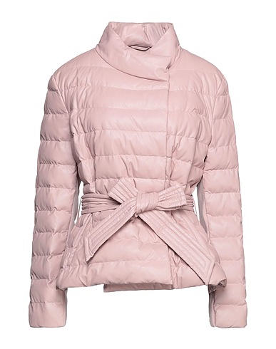 PINKO Shell  jacket Pink 100% Viscose, Polyester, Elastane, Polyurethane