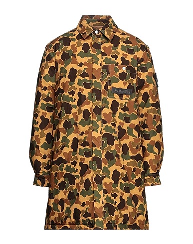 8 MONCLER PALM ANGELS Steppjacke Kamel 100% Baumwolle
