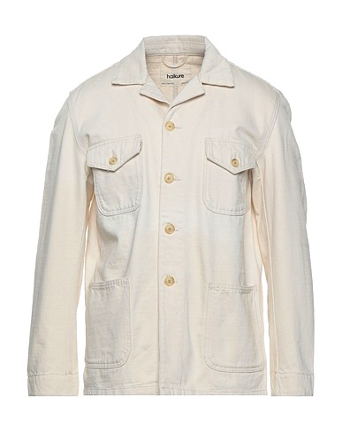 HAIKURE Giubbotto jeans Beige 100% Cotone