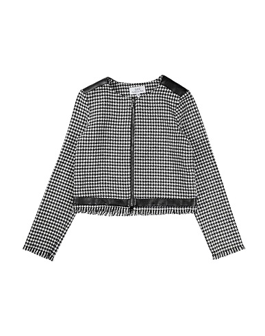 PATRIZIA PEPE Jacket Black 90% Polyester, 10% Wool