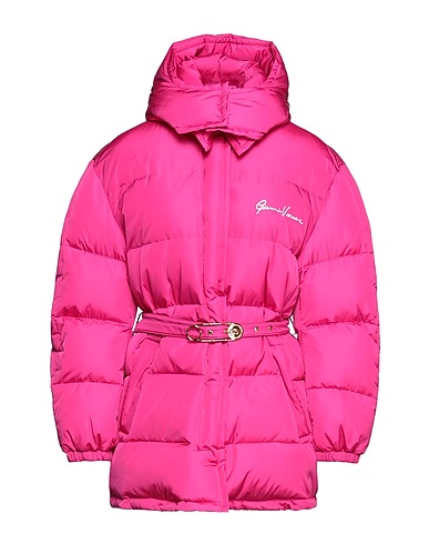 VERSACE Shell jacket Fuchsia 100% Polyamide, Polyester, Other Fibres