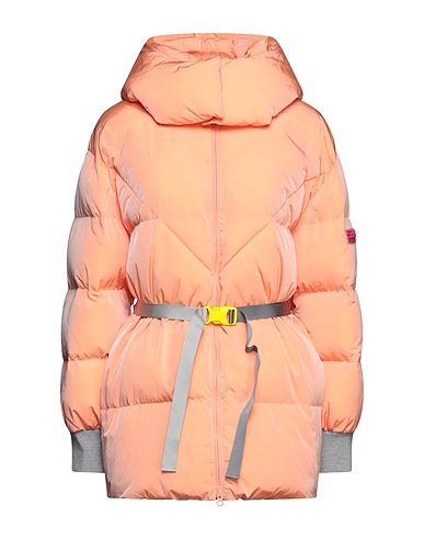 STELLA McCARTNEY Shell jacket Orange 100% Polyamide, Wool, Elastane, Cotton