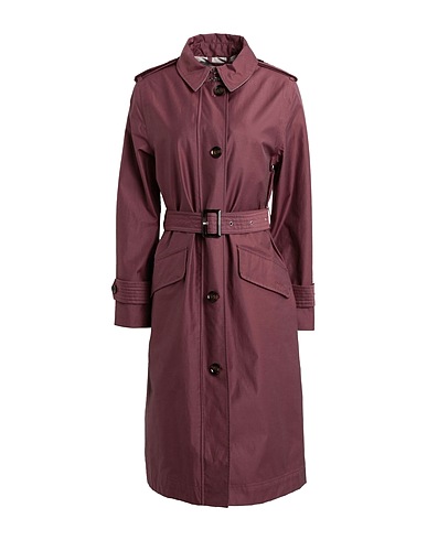 BARBOUR Full-length jacket Mauve 65% Cotton, 35% Polyamide, Polyurethane