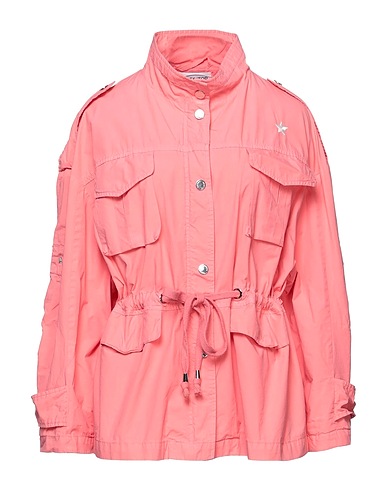 THE EDITOR Jacket Pink 100% Cotton, Other Fibres