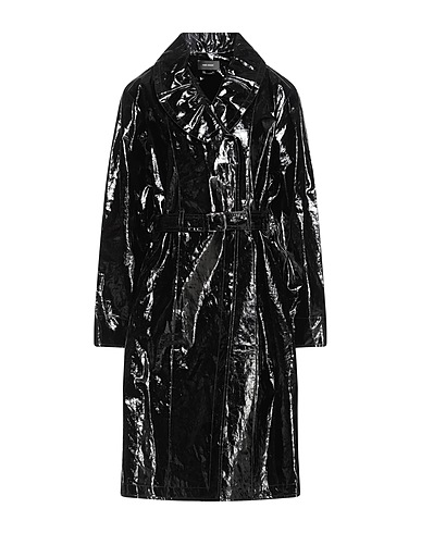 ISABEL MARANT Full-length jacket Black 65% Linen, 35% Polyurethane