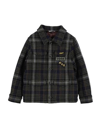 DOLCE&GABBANA Jacket Military green 85% Wool, 15% Polyamide, Polyester, Viscose