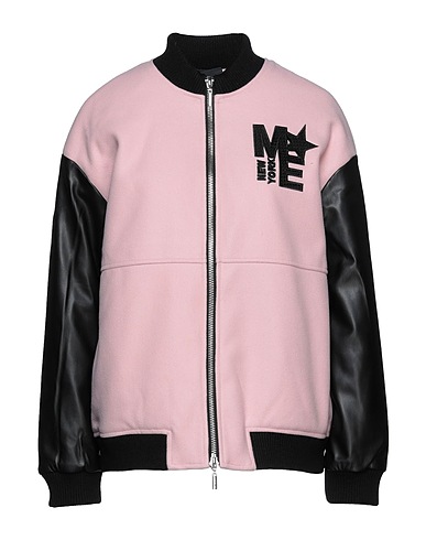 MARC ELLIS Jacket Pink 80% Acrylic, 20% Wool, Polyurethane, Viscose, Polyester