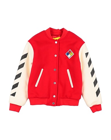 OFF-WHITE™ KIDS Bomber 75% Virgin Wool, 25% Polyamide, Cotton, Elastane, Polyester