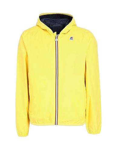 K-WAY Jacket Yellow 100% Polyamide