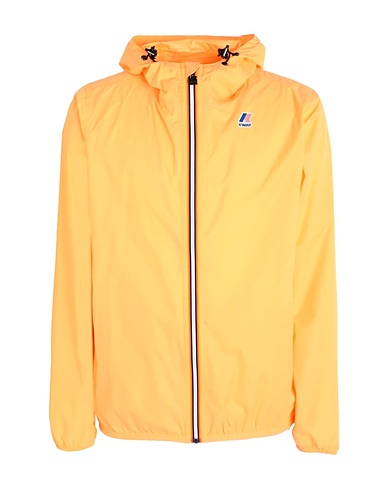 K-WAY Giubbotto Giallo ocra 100% Poliammide