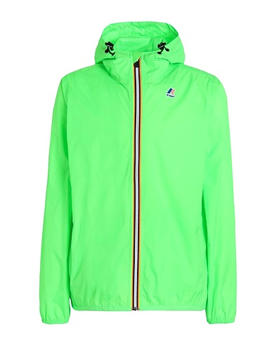 K-WAY Jacke Säuregrün 100% Polyamid