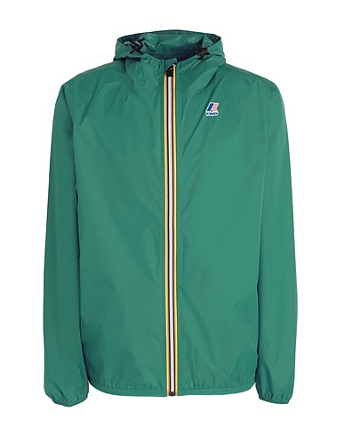 K-WAY Giubbotto Verde smeraldo 100% Poliammide