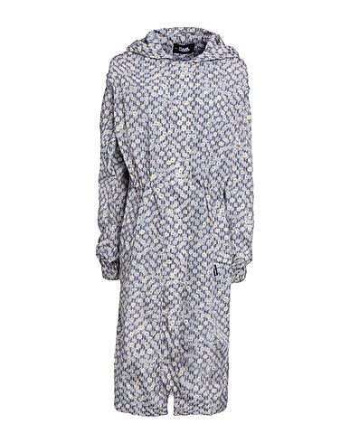 KARL LAGERFELD モッズコート PRINTED ANORAK PARKA
 ドーブグレー リサイクルポリエステル 100%