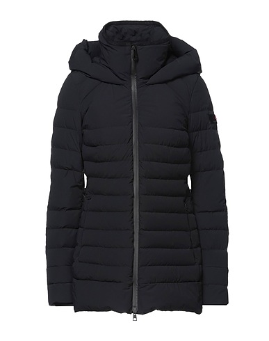 PEUTEREY Shell jacket Black 84% Polyamide, 16% Elastane