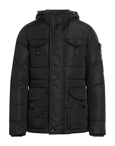 PEUTEREY Shell jacket Black 100% Polyamide