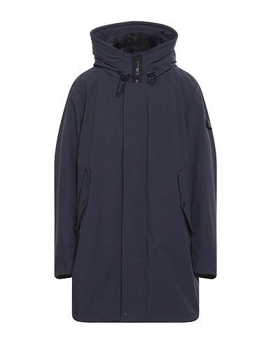 PEUTEREY Coat Midnight blue 86% Polyamide, 14% Elastane