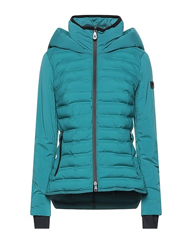 PEUTEREY Shell jacket Deep teal 87% Polyamide, 13% Elastane