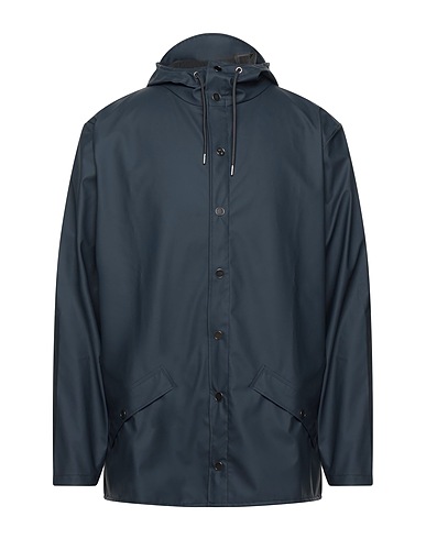 RAINS Soprabito Blu notte 100% Poliestere, Poliuretano
