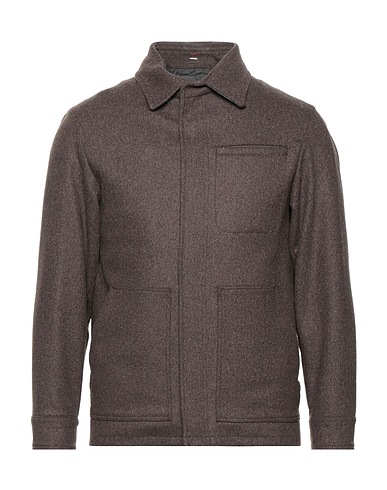 IESSE コート カーキ ウール 70% / ポリエステル 25% / カシミヤ 5%