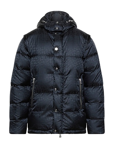 BALMAIN Doudoune Bleu nuit 100% Polyamide