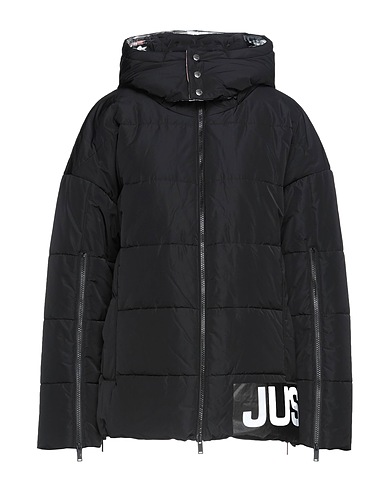 JUST CAVALLI Steppjacke Schwarz 100% Polyester