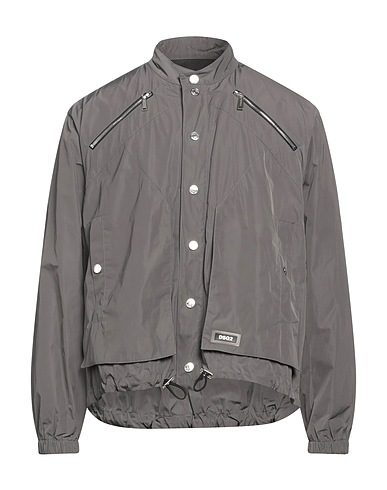 DSQUARED2 Jacket Grey 100% Polyester, PVC - Polyvinyl chloride