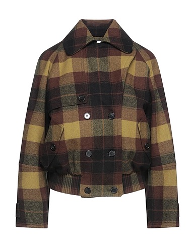 KENZO Cabanjacke & Zweireiher Militärgrün 77% Wolle, 20% Polyamid, 3% Andere Fasern