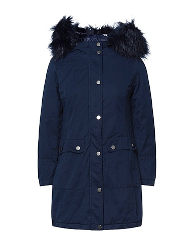 MCS MARLBORO CLASSICS Mantel Nachtblau 45% Polyester, 43% Baumwolle, 12% Polyamid