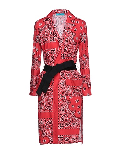 GRAZIE Full-length jacket Red 100% Cotton