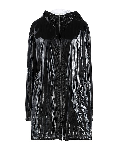 DRIES VAN NOTEN ライトコート ブラック ポリエチレン 64% / ポリウレタン 36%