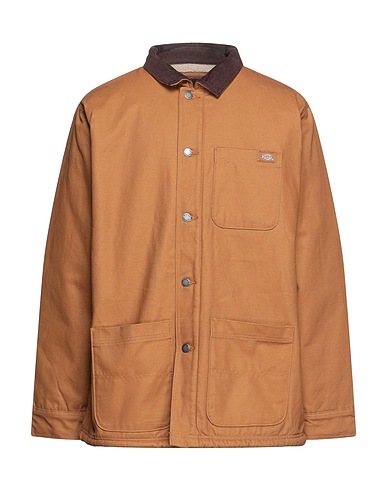 DICKIES Jacket Brown 100% Cotton