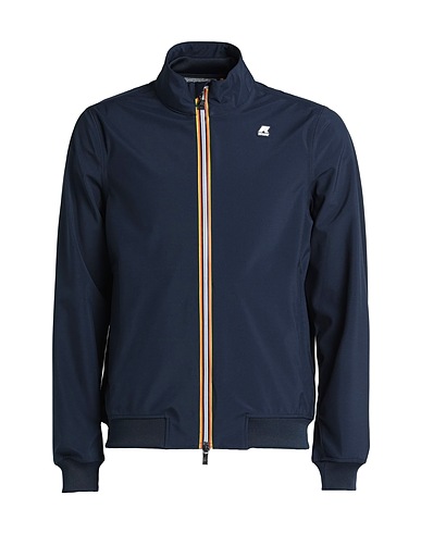 K-WAY Giubbotto Blu notte 88% Poliestere, 12% Poliuretano