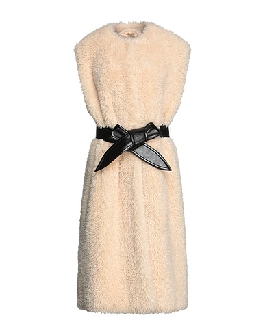 STAND STUDIO Teddy Coat AVORIO 100% Polyester, Polyurethane