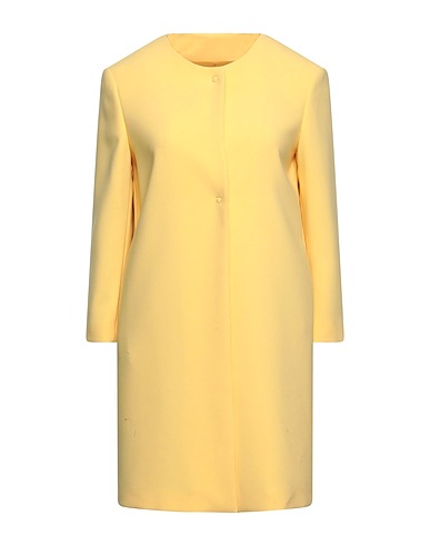 ANNIE P. Soprabito Giallo 97% Cotone, 3% Elastan