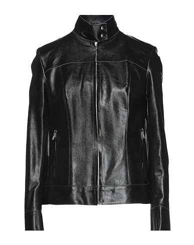 SALVATORE SANTORO Jacket Black 100% Ovine leather