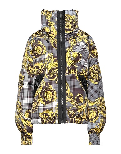 VERSACE JEANS COUTURE Shell jacket Grey 100% Polyester