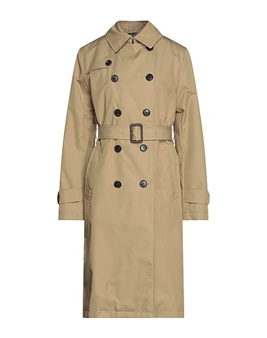 SEALUP Double breasted pea coat Sand 67% Cotton, 33% Polyamide, Wool