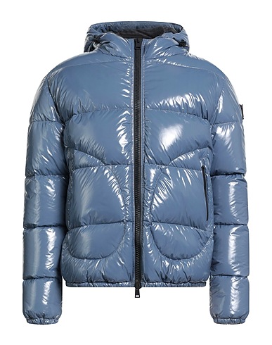 HERNO Shell  jacket Slate blue 100% Polyamide