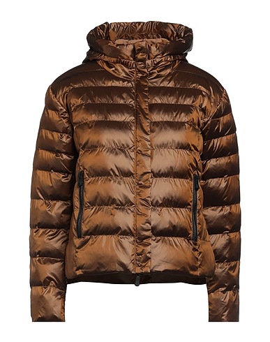 PEOPLE OF SHIBUYA Shell jacket Bronze 100% Polyamide