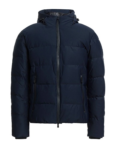 PEOPLE OF SHIBUYA Shell jacket Midnight blue 80% Polyamide, 20% Elastane
