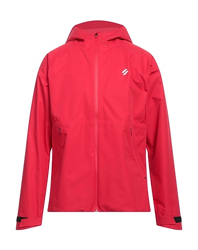 SUPERDRY Jacket Red 100% Polyester